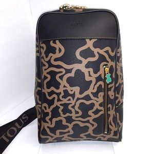 TOUS  original Backpack Color black and brown.